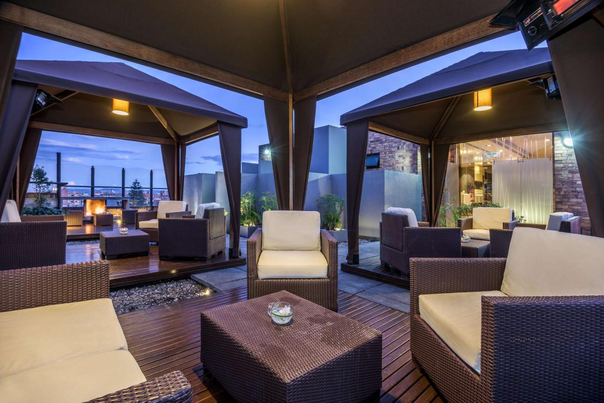 Nh Collection Bogota Andino Royal Hotel Kültér fotó Sky Bar